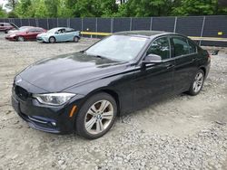 Salvage cars for sale at Waldorf, MD auction: 2016 BMW 328 XI Sulev