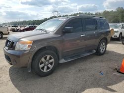 Salvage cars for sale at Greenwell Springs, LA auction: 2014 Nissan Armada SV