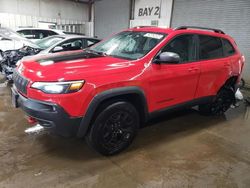 Salvage cars for sale at Elgin, IL auction: 2019 Jeep Cherokee Trailhawk