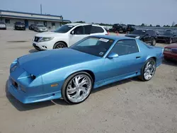 Salvage cars for sale at Harleyville, SC auction: 1991 Chevrolet Camaro RS