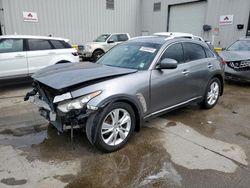 Salvage cars for sale from Copart New Orleans, LA: 2012 Infiniti FX35