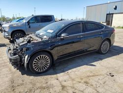 Vehiculos salvage en venta de Copart Woodhaven, MI: 2017 Ford Fusion SE