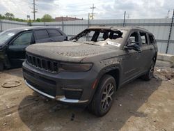 Carros salvage sin ofertas aún a la venta en subasta: 2023 Jeep Grand Cherokee L Limited