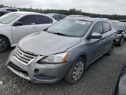 Salvage cars for sale at Lumberton, NC auction: 2014 Nissan Sentra S