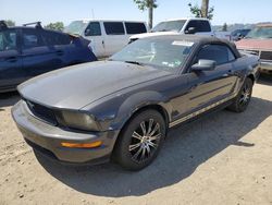Salvage cars for sale from Copart San Martin, CA: 2007 Ford Mustang