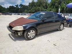 Salvage cars for sale from Copart Ocala, FL: 2000 Honda Civic EX