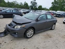 Salvage cars for sale from Copart Hampton, VA: 2010 Toyota Corolla Base