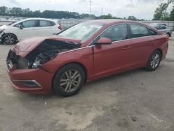 Salvage cars for sale at Dunn, NC auction: 2016 Hyundai Sonata SE