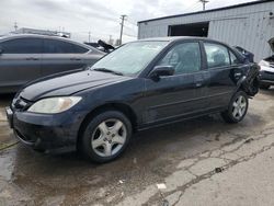 Salvage cars for sale from Copart Chicago Heights, IL: 2004 Honda Civic EX