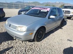 Salvage cars for sale at Magna, UT auction: 2003 Volkswagen Golf GL