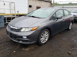 Salvage cars for sale from Copart New Britain, CT: 2012 Honda Civic EXL