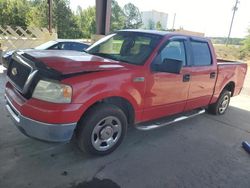 Salvage cars for sale at Gaston, SC auction: 2016 Ford F150 Supercrew