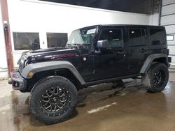 Salvage cars for sale from Copart Blaine, MN: 2016 Jeep Wrangler Unlimited Rubicon