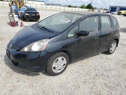 Salvage cars for sale from Copart Haslet, TX: 2013 Honda FIT