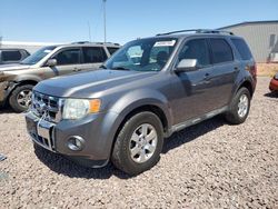Vehiculos salvage en venta de Copart Phoenix, AZ: 2012 Ford Escape Limited