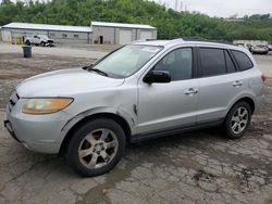 Salvage cars for sale from Copart West Mifflin, PA: 2009 Hyundai Santa FE SE