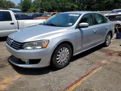 Volkswagen Vehiculos salvage en venta: 2015 Volkswagen Passat S