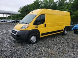 Salvage trucks for sale at Tifton, GA auction: 2019 Dodge RAM Promaster 2500 2500 High