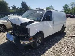 Salvage trucks for sale at Madisonville, TN auction: 2008 Chevrolet Express G3500