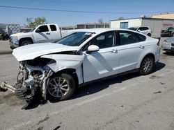 Salvage cars for sale at Anthony, TX auction: 2015 Ford Fusion S