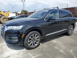 Salvage cars for sale at Wilmington, CA auction: 2017 Audi Q7 Premium Plus