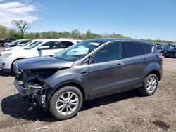 Salvage cars for sale at Des Moines, IA auction: 2017 Ford Escape SE