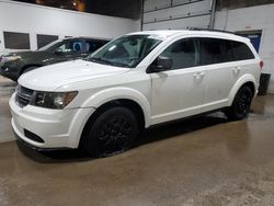 Salvage cars for sale at Blaine, MN auction: 2015 Dodge Journey SE