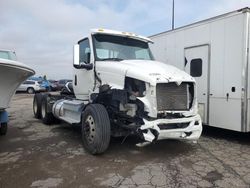 Salvage trucks for sale at Woodhaven, MI auction: 2023 International RH613