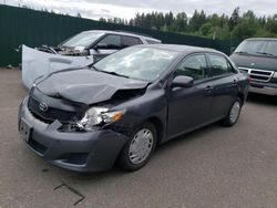 Salvage cars for sale at Arlington, WA auction: 2010 Toyota Corolla Base