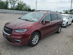 Salvage cars for sale at Bridgeton, MO auction: 2021 Chrysler Pacifica Touring L