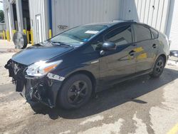 Salvage cars for sale at Rogersville, MO auction: 2012 Toyota Prius