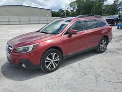 Salvage cars for sale from Copart Gastonia, NC: 2019 Subaru Outback 2.5I Limited
