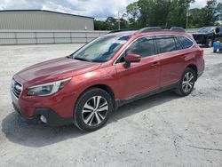 Subaru Outback 2.5i Limited salvage cars for sale: 2019 Subaru Outback 2.5I Limited