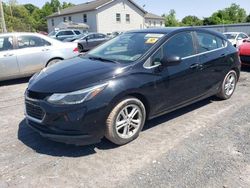 Salvage cars for sale at York Haven, PA auction: 2017 Chevrolet Cruze LT