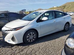 Salvage cars for sale from Copart Colton, CA: 2021 Toyota Prius Prime LE