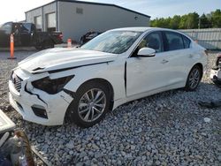 Salvage cars for sale at Wayland, MI auction: 2021 Infiniti Q50 Pure
