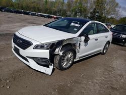 Salvage cars for sale from Copart North Billerica, MA: 2015 Hyundai Sonata Sport