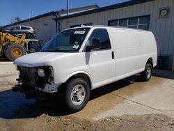 Salvage trucks for sale at Candia, NH auction: 2017 Chevrolet Express G2500
