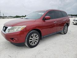 Nissan salvage cars for sale: 2013 Nissan Pathfinder S