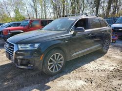 Salvage cars for sale from Copart Candia, NH: 2017 Audi Q7 Premium Plus