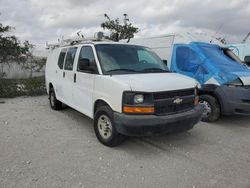 Chevrolet salvage cars for sale: 2013 Chevrolet Express G2500