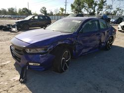 Honda Accord Sport salvage cars for sale: 2020 Honda Accord Sport