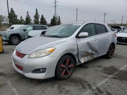 Salvage cars for sale at Rancho Cucamonga, CA auction: 2010 Toyota Corolla Matrix S