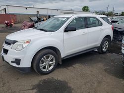 Salvage cars for sale at New Britain, CT auction: 2013 Chevrolet Equinox LS