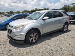 Vehiculos salvage en venta de Copart Riverview, FL: 2016 Chevrolet Equinox LT