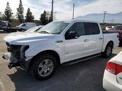 Salvage cars for sale from Copart Rancho Cucamonga, CA: 2017 Ford F150 Supercrew