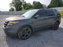 Salvage cars for sale at Gastonia, NC auction: 2015 Ford Explorer Sport