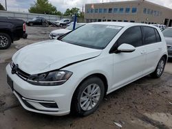 Salvage cars for sale from Copart Littleton, CO: 2019 Volkswagen Golf S