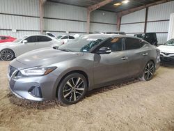 Salvage cars for sale at Houston, TX auction: 2021 Nissan Maxima SV