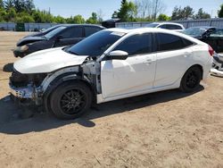 Salvage cars for sale at Bowmanville, ON auction: 2016 Honda Civic EX